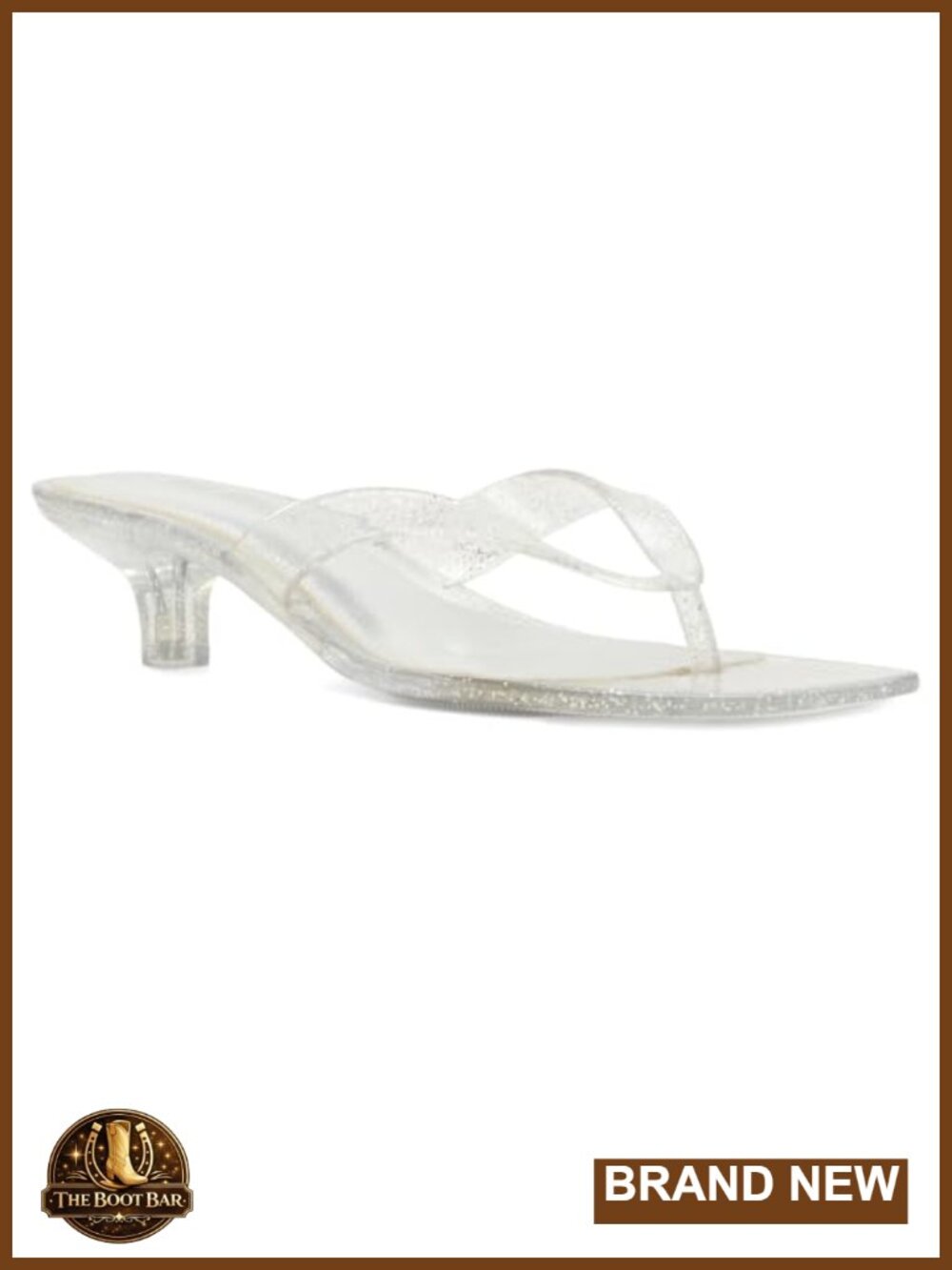 Steve Madden Tracie Kitten Heel Square Toe Slip On Sandals Womens 2in